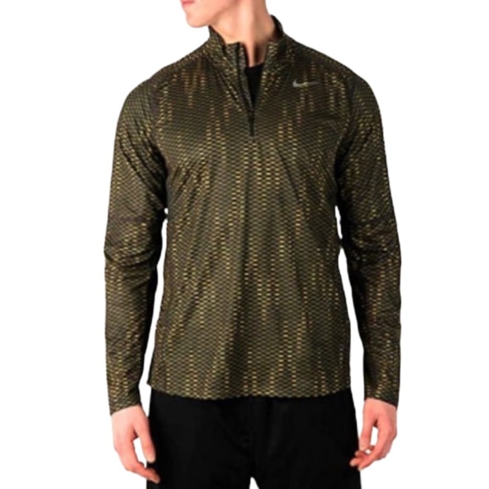 🎯Nike Men's Dri-Fit Racer Half-Zip Training Shirt Size Large